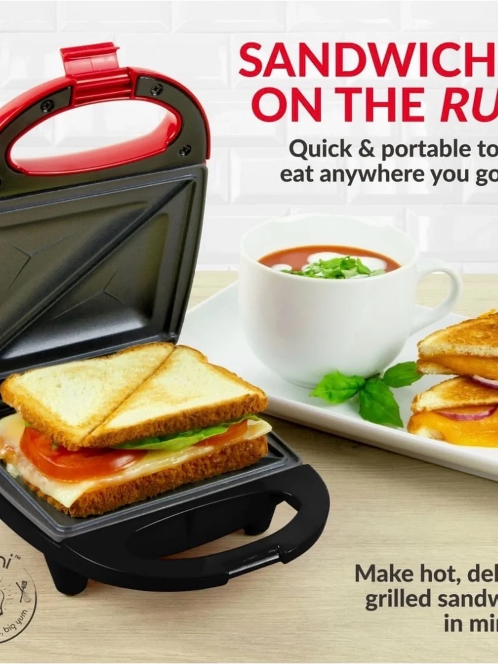 Nostalgia My Mini Sandwich Maker